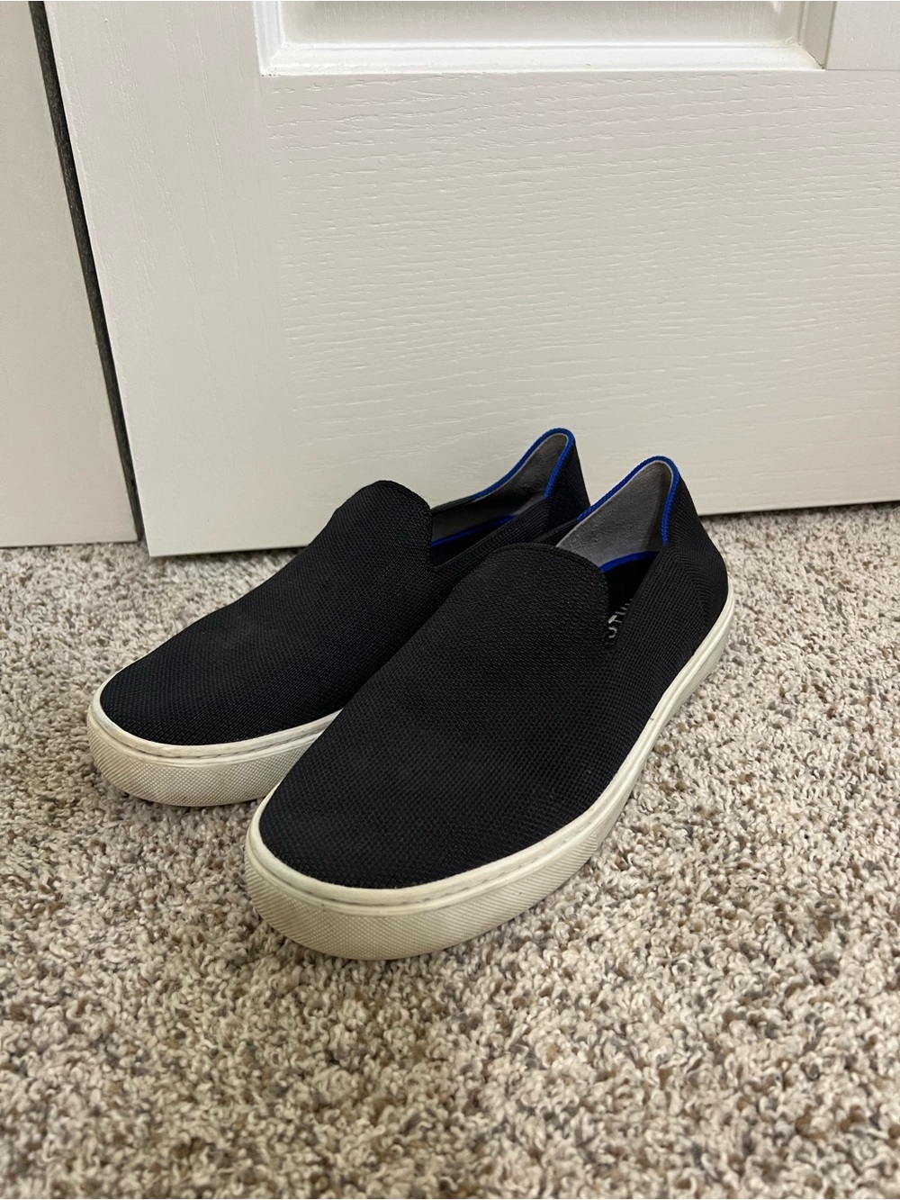 Rothy’s Black Slip On 8.5